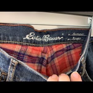 Eddie Bauer Flannel lined jeans